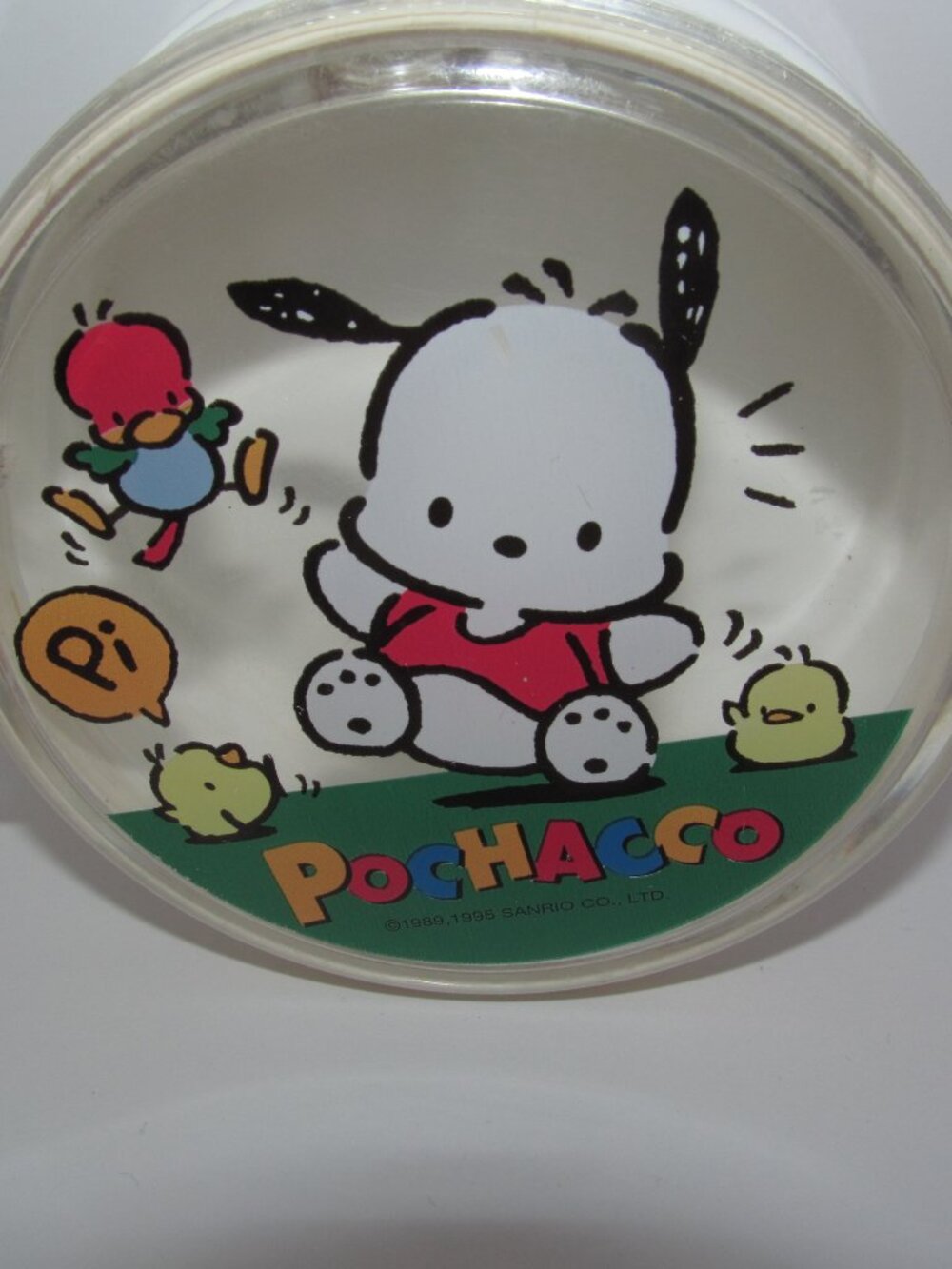Sanrio Pochacco Food Bento Box Trinket Container 1995 VINTAGE from JAPAN 90s